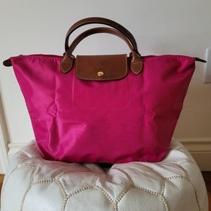 Pink Medium Longchamp Le Pliage